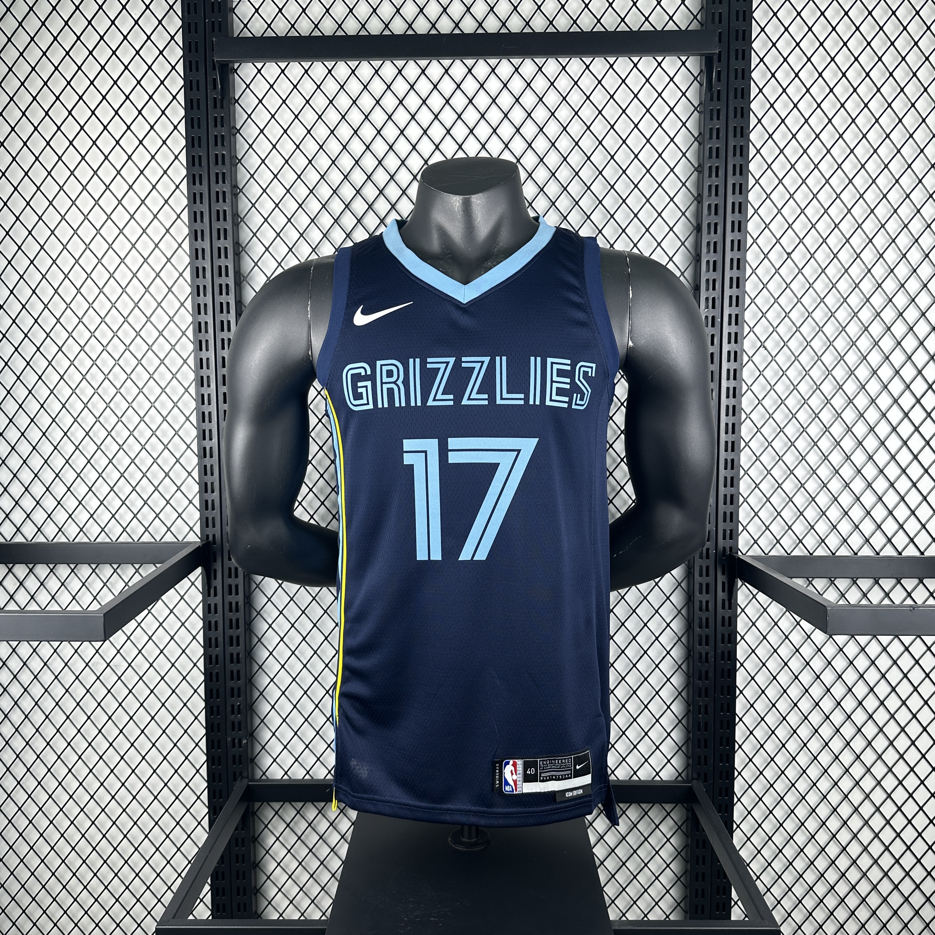 Men Memphis Grizzlies #17 Kawamura blue NBA 2024-25 Season Jerseys->sacramento kings->NBA Jersey